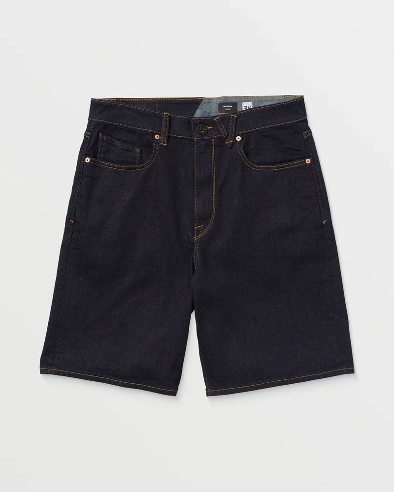 Load image into Gallery viewer, Volcom Men&#39;s Billow Denim Relaxed Fit Shorts Rinse A2012200_RNS
