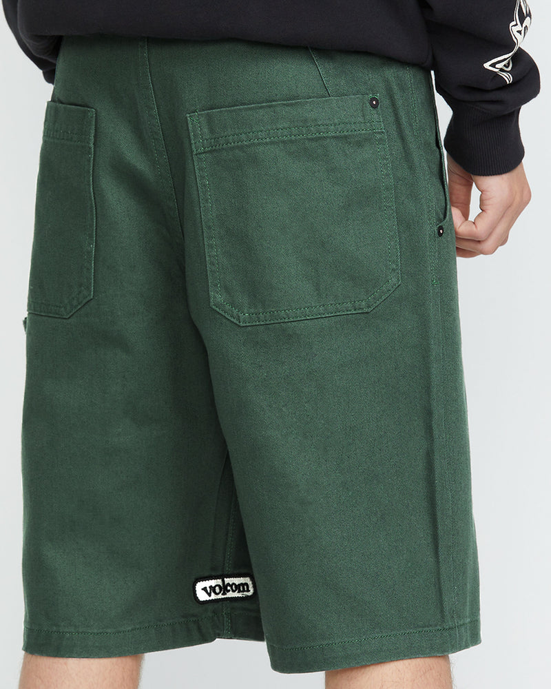 Load image into Gallery viewer, Volcom Men&#39;s Sawhorse Denim Shorts Alpine A2042400_APN

