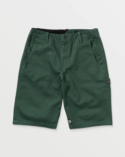 Volcom Men's Sawhorse Denim Shorts Alpine A2042400_APN