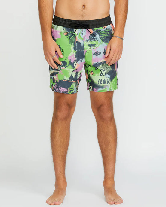 Volcom Men's Unite Stoney Trunk 17