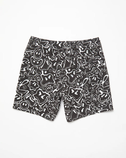 Volcom Men's Filip Rygalski Smil Trunk 17" Boardshorts Black A2512502_BLK