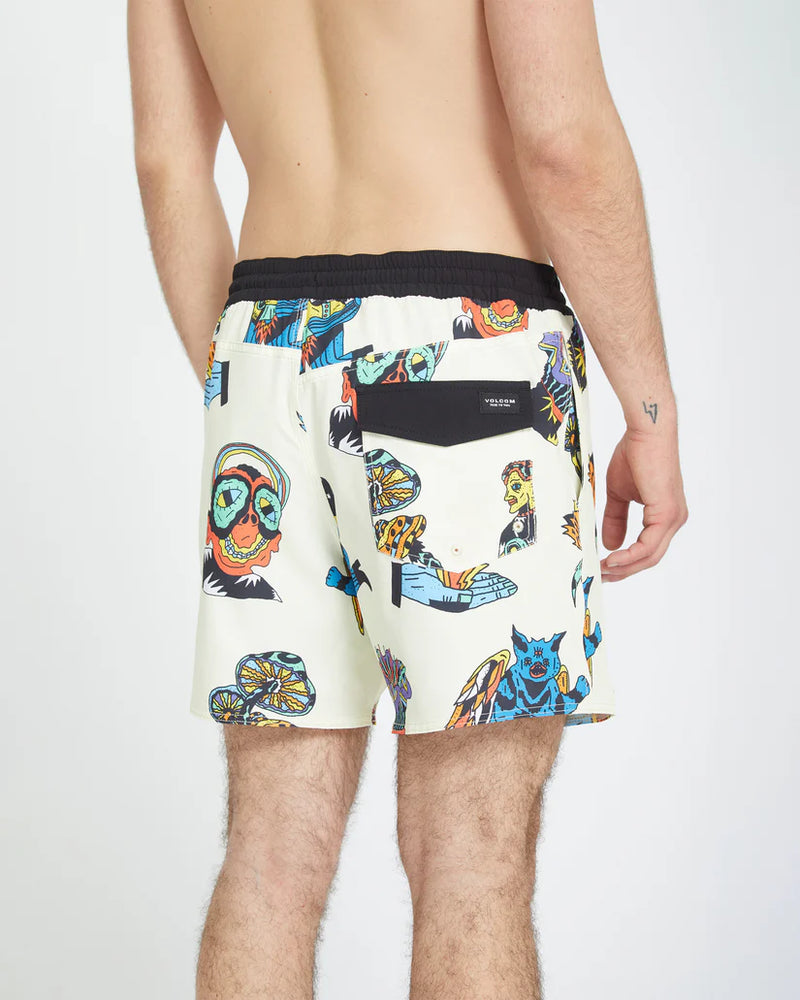 Load image into Gallery viewer, Volcom Men&#39;s Bob Mollema Trunk 16&quot; Boardshorts Light Beige A2512504_LBG
