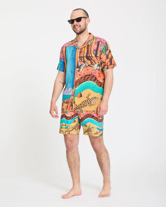 Volcom Men's Mickey Mason Trunk 17" Boardshort Multi A2512612_MLT