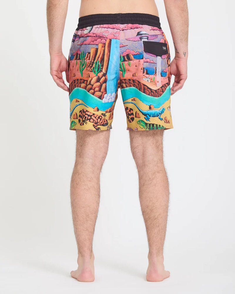 Load image into Gallery viewer, Volcom Men's Mickey Mason Trunk 17" Boardshort Multi A2512612_MLT
