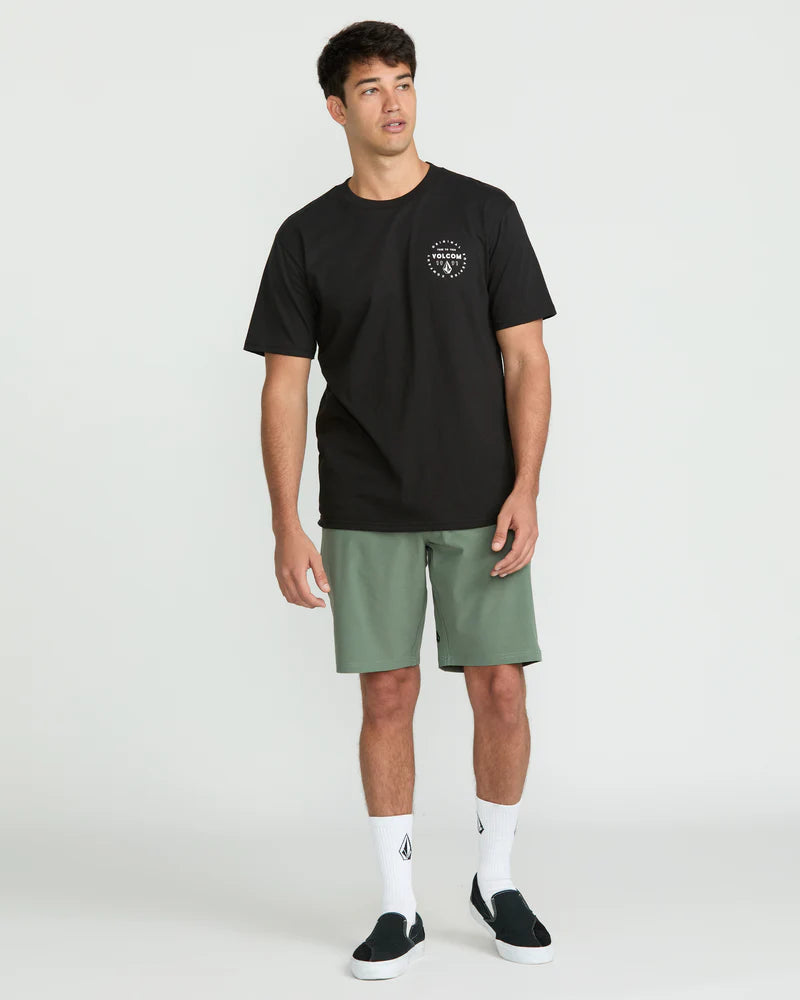 Load image into Gallery viewer, Volcom Men&#39;s Frickin Cross Shred Static 20&quot; Hybrid Shorts Light Olive A3212306_LTO
