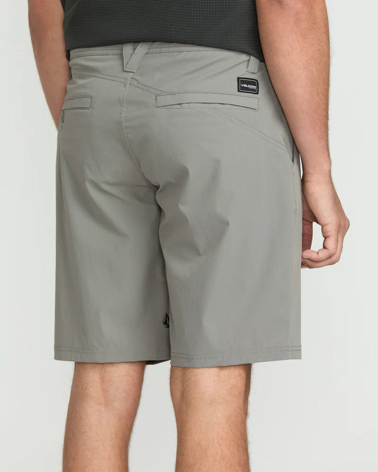 Volcom Men's Frickin Cross Shred 20" Hybrid Short Moonbeam A3212307_MBM