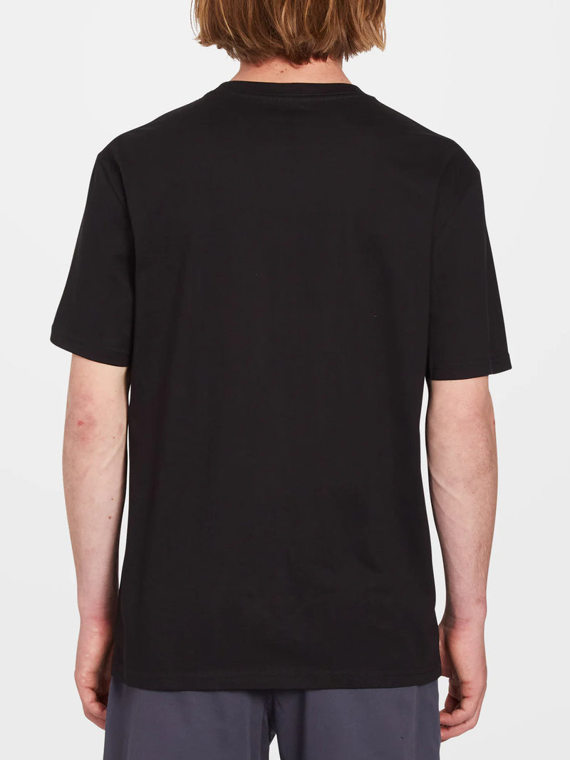 Load image into Gallery viewer, Volcom Men&#39;s Stone Blanks Classic Fit T-Shirt Black A3512326-BLK

