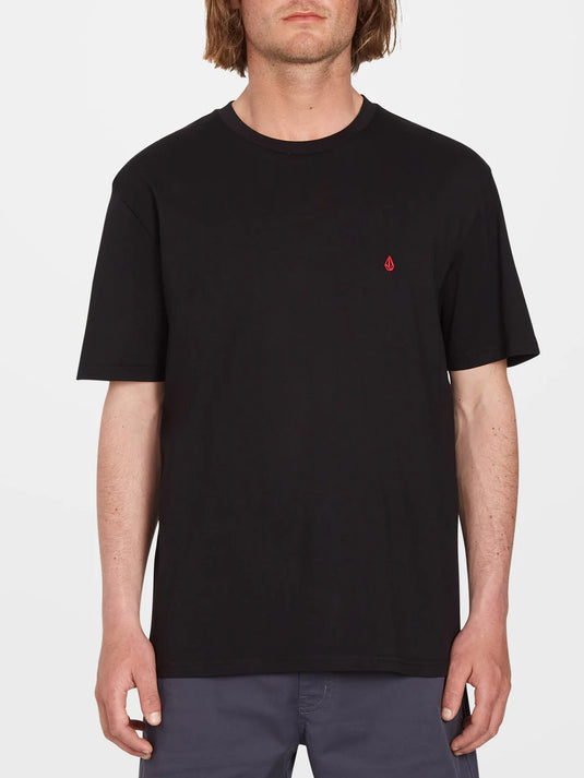Volcom Men's Stone Blanks Classic Fit T-Shirt Black A3512326-BLK