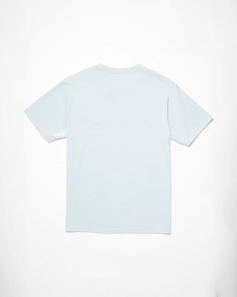 Load image into Gallery viewer, Volcom Unisex Stone Blanks T-Shirt Carolina Blue A3512326_CNA
