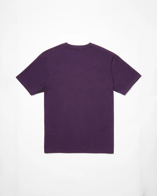 Volcom Unisex Stone Blanks T-Shirt Grape Royale A3512326_GPR