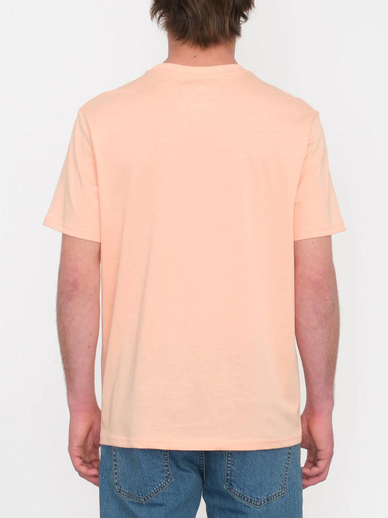 Load image into Gallery viewer, Volcom Men&#39;s Stone Blanks Classic Fit T-Shirt Salmon A3512326_SLM
