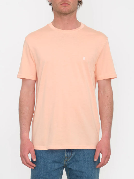 Volcom Men's Stone Blanks Classic Fit T-Shirt Salmon A3512326_SLM