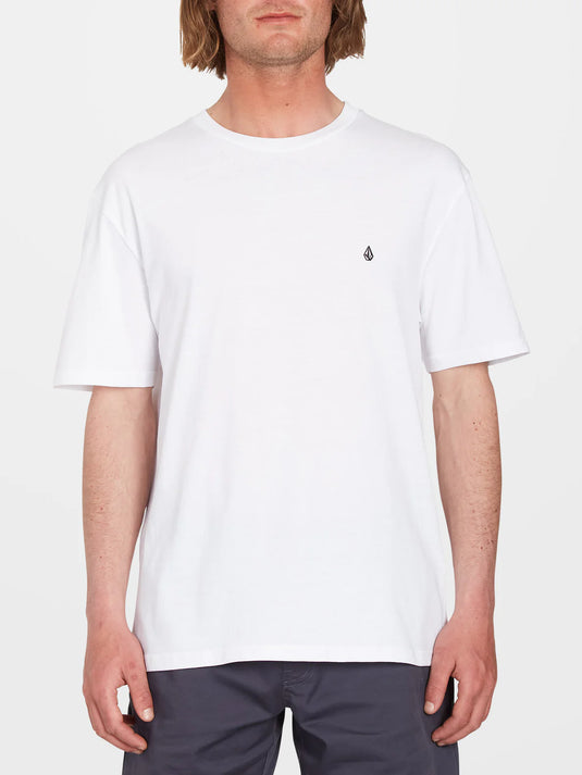 Volcom Men's Stone Blanks T-Shirt White A3512326_WHT