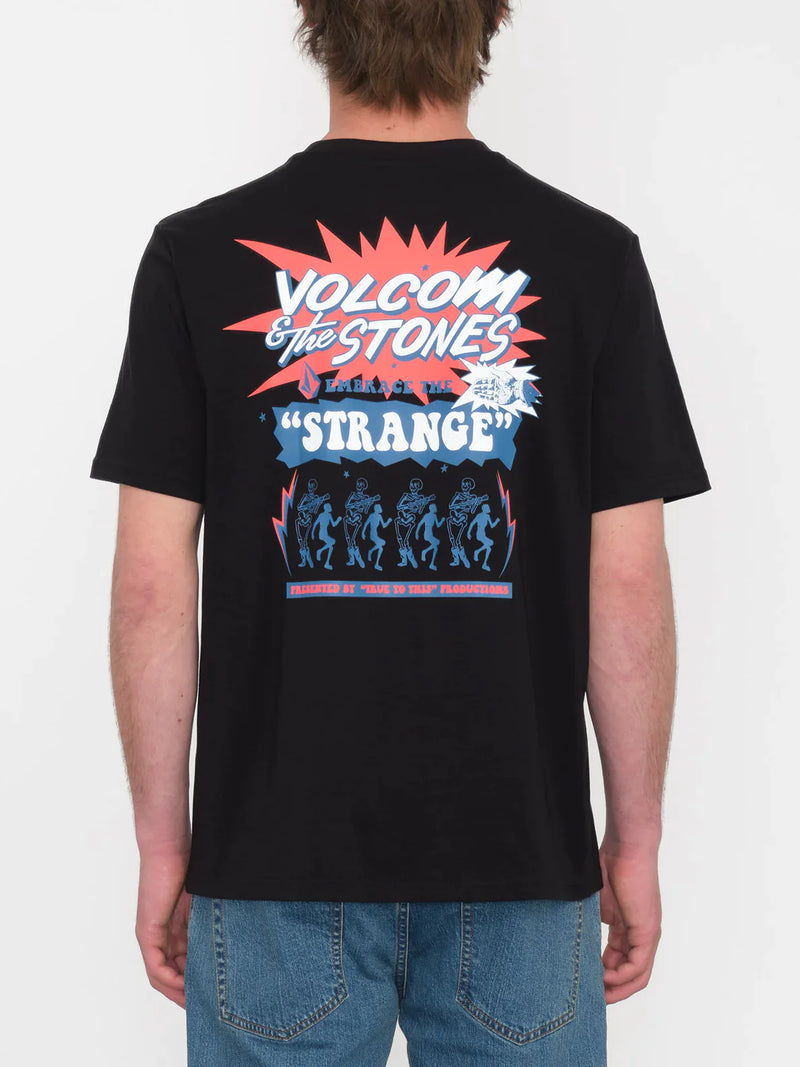 Load image into Gallery viewer, Volcom Men&#39;s Strange Relics T-Shirt Black A3512414_BLK

