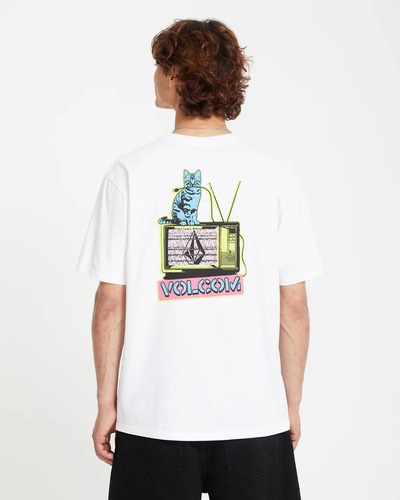 Load image into Gallery viewer, Volcom Men&#39;s Catv T-Shirt White A3512552_WHT
