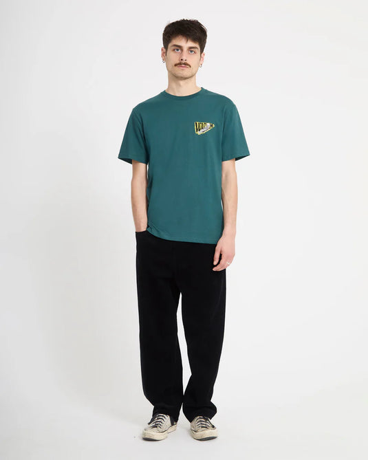 Volcom Men's Alix Coffin T-Shirt Rifle Green A3512662_RFG
