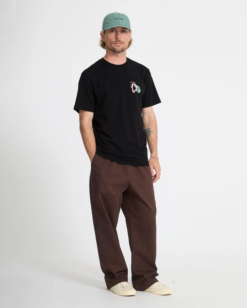 Load image into Gallery viewer, Volcom Men's Aura T-Shirt Black A3512663_BLK
