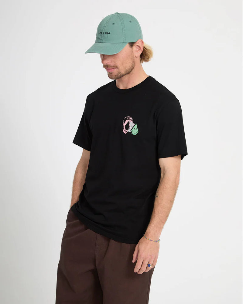 Load image into Gallery viewer, Volcom Men's Aura T-Shirt Black A3512663_BLK
