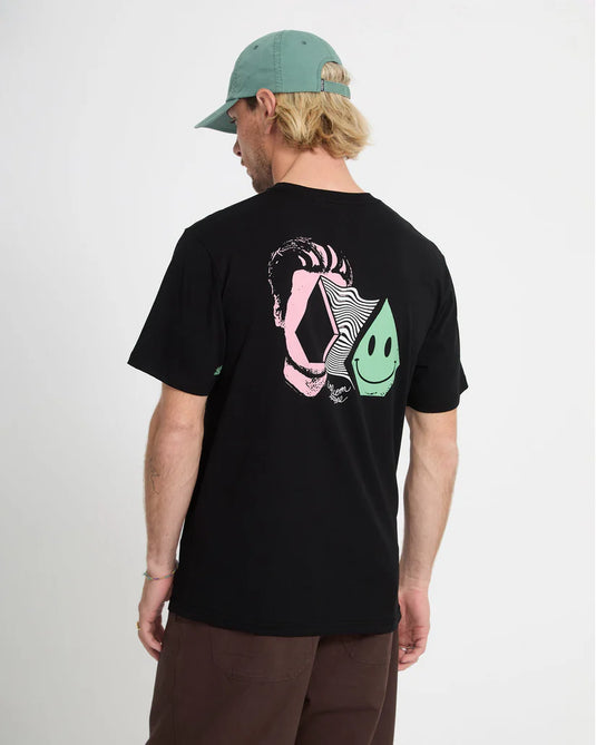 Volcom Men's Aura T-Shirt Black A3512663_BLK