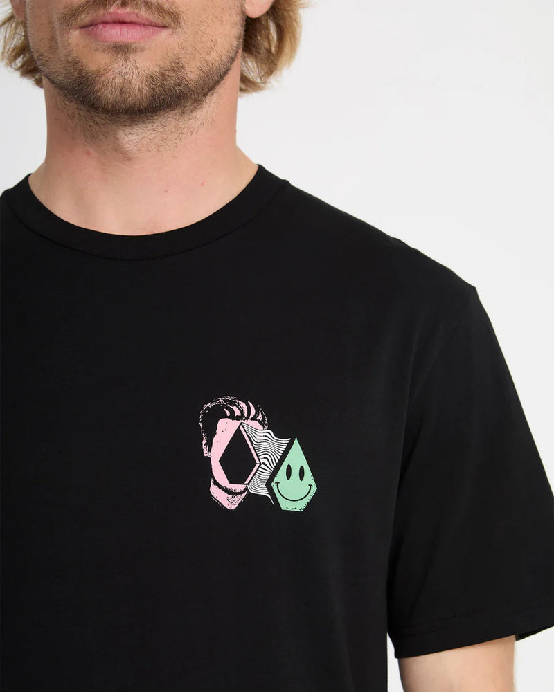 Load image into Gallery viewer, Volcom Men's Aura T-Shirt Black A3512663_BLK
