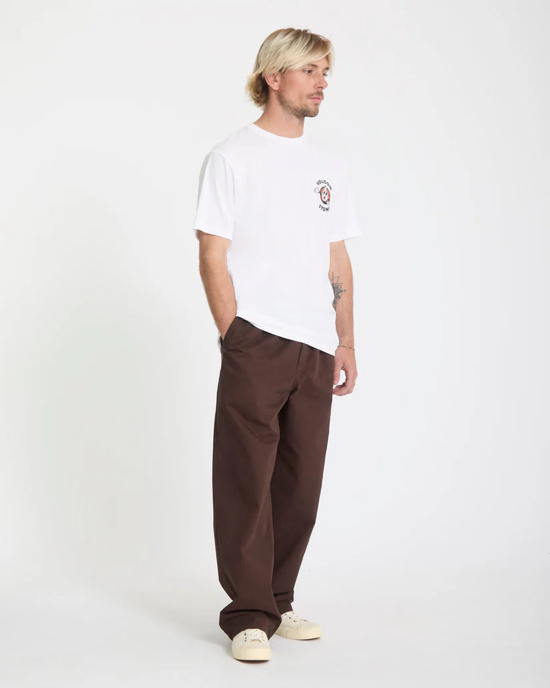 Load image into Gallery viewer, Volcom Men's Miste Stone T-Shirt White A3512664_WHT
