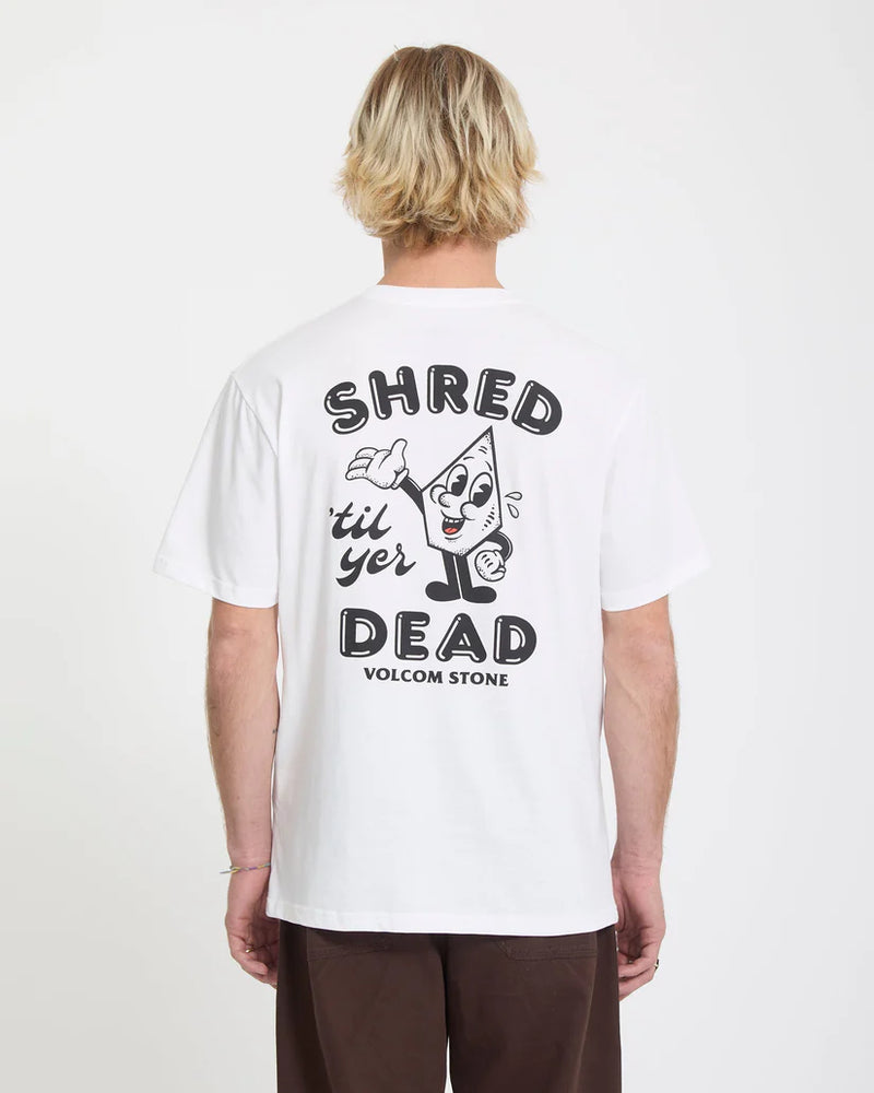Load image into Gallery viewer, Volcom Men's Miste Stone T-Shirt White A3512664_WHT
