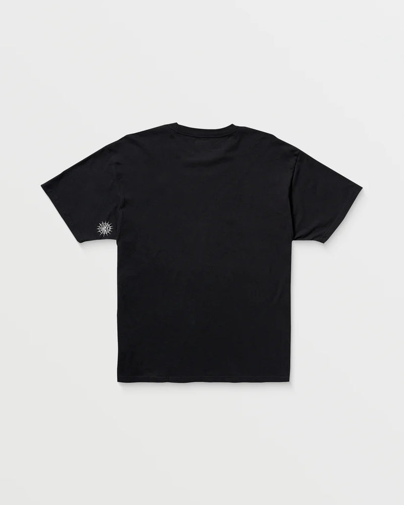 Load image into Gallery viewer, Volcom Men&#39;s Seth Conboy Rack Em T-Shirt Black A3522500_BLK
