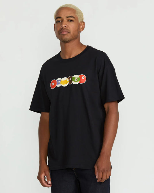Volcom Men's Seth Conboy Rack Em T-Shirt Black A3522500_BLK
