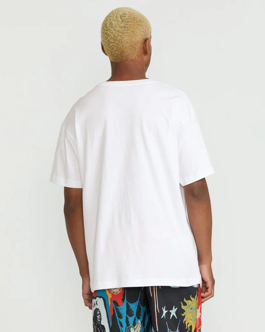 Volcom Men's Seth Conboy Web T-Shirt White A3522508_WHT
