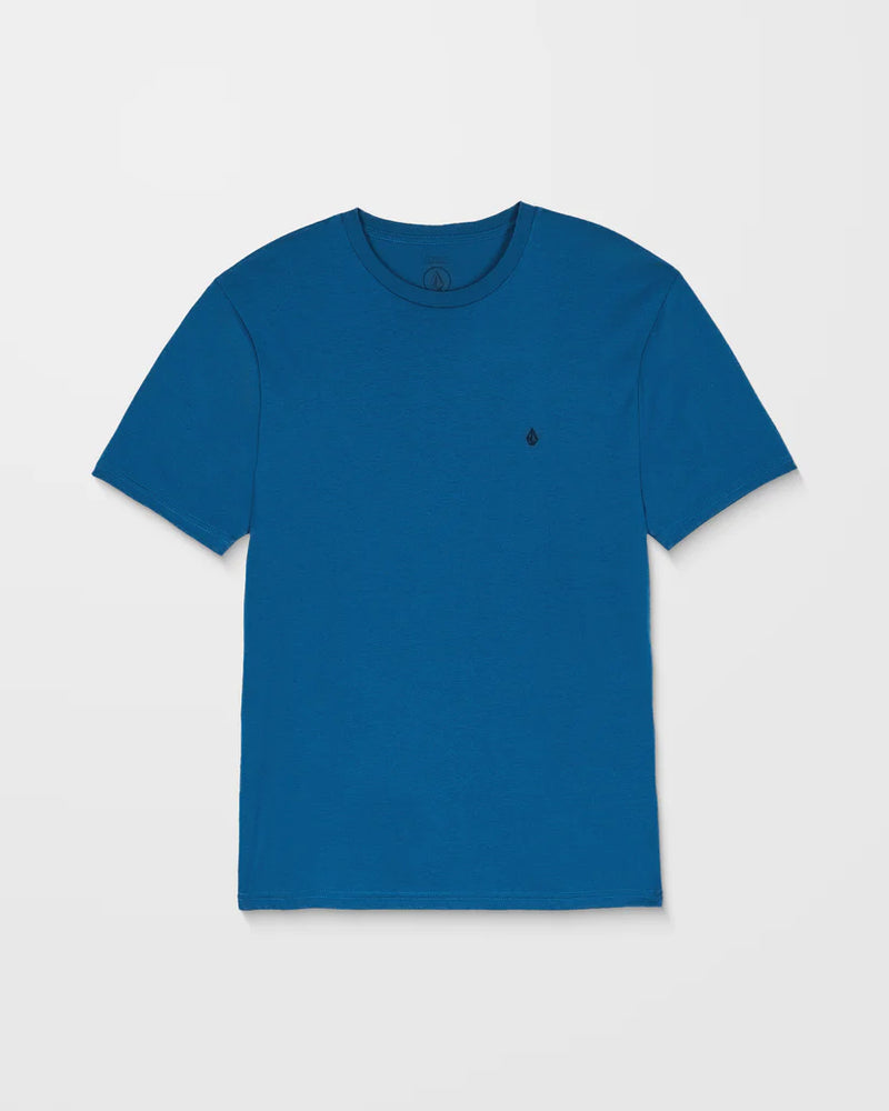 Load image into Gallery viewer, Volcom Men&#39;s Stone Blanks T-Shirt Cosmic Blue A3532550-COS
