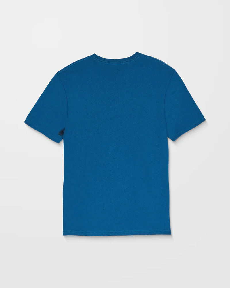 Load image into Gallery viewer, Volcom Men&#39;s Stone Blanks T-Shirt Cosmic Blue A3532550-COS
