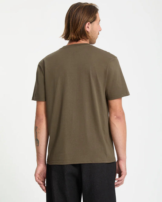 Volcom Men's Issam T-Shirt Sage Leaf A3532557_SLE