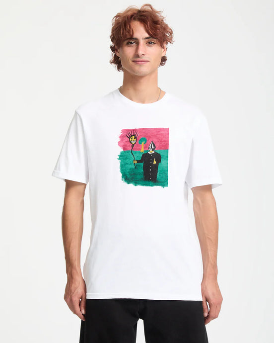 Volcom Men's Issam T-Shirt White A3532557_WHT