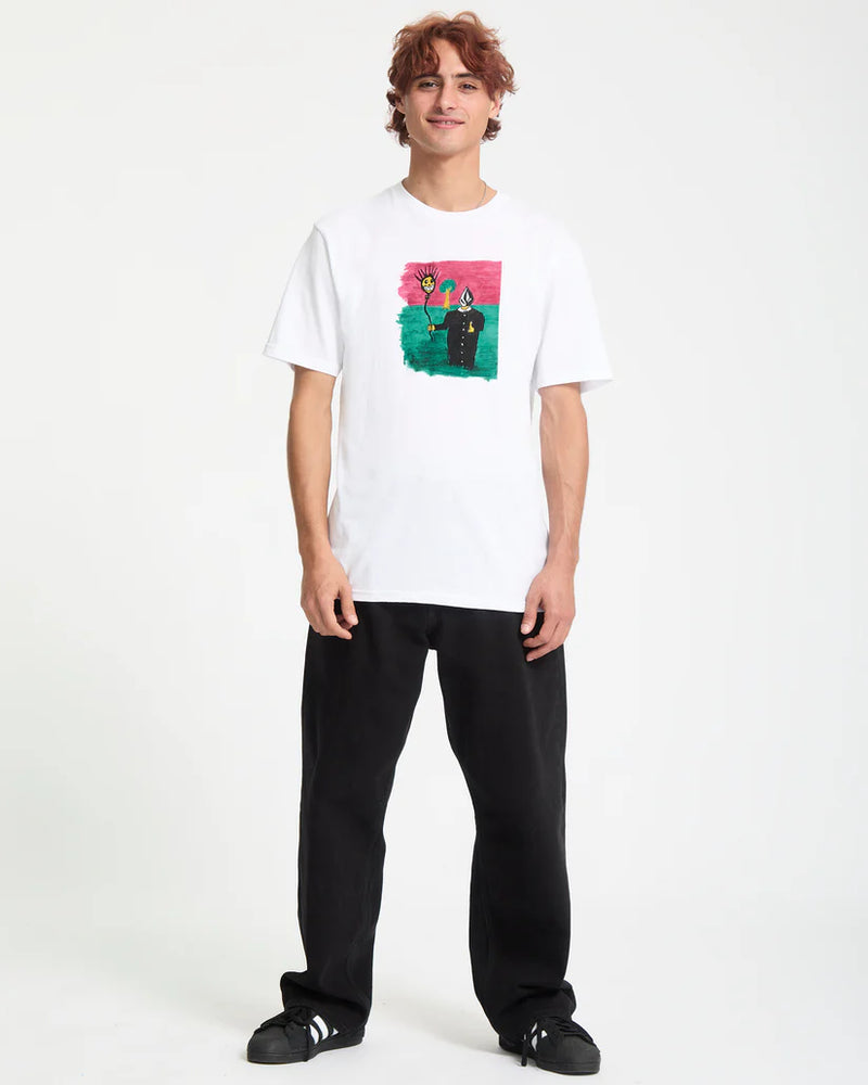 Load image into Gallery viewer, Volcom Men&#39;s Issam T-Shirt White A3532557_WHT
