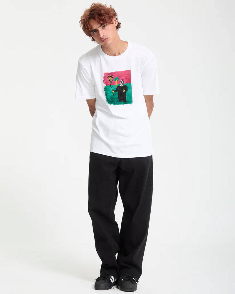 Load image into Gallery viewer, Volcom Men&#39;s Issam T-Shirt White A3532557_WHT
