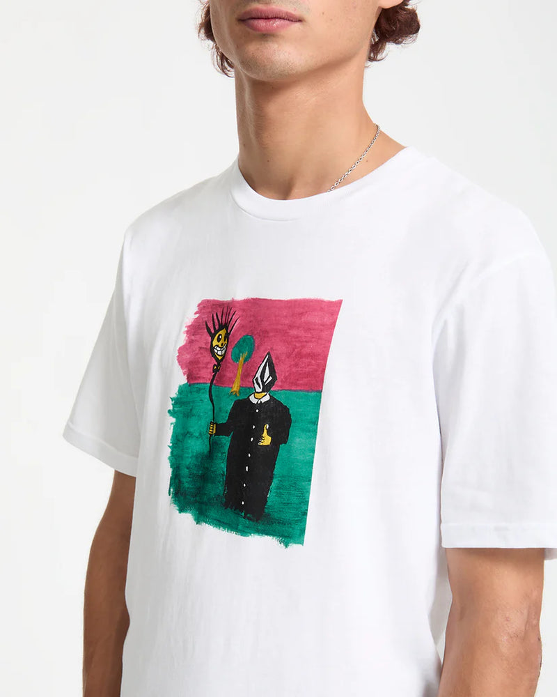Load image into Gallery viewer, Volcom Men&#39;s Issam T-Shirt White A3532557_WHT
