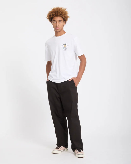 Volcom Men's Corpo Class T-Shirt White A3532601-WHT