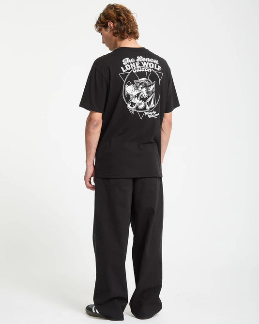 Volcom Men's Solo Wolf T-Shirt Black A3542511-BLK