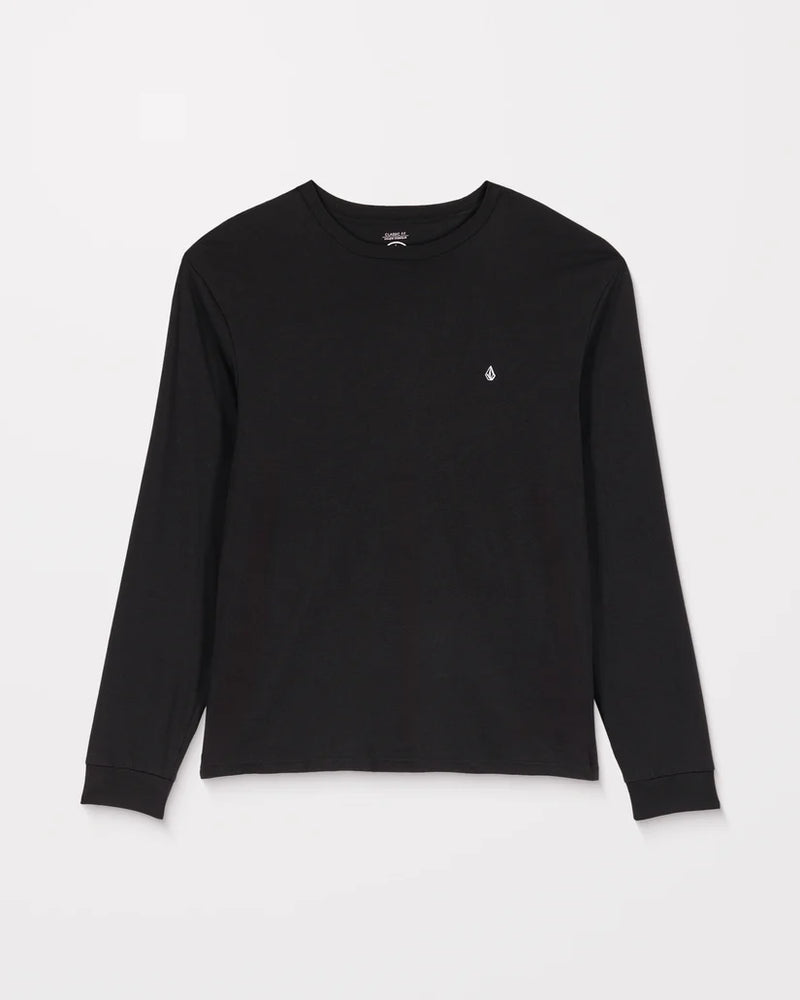 Load image into Gallery viewer, Volcom Men&#39;s Stone Blanks Long Sleeve T-Shirt Black A3632503_BLK
