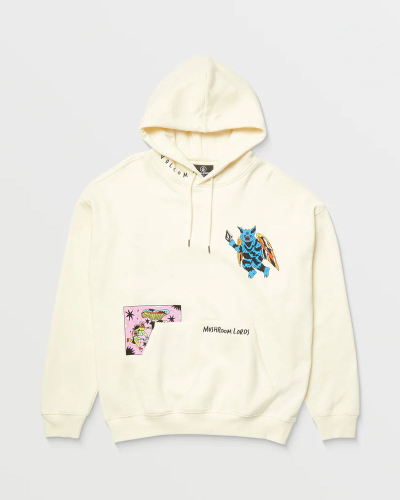 Load image into Gallery viewer, Volcom Unisex Bob Mollema 2 Hoodie Light Beige A4112506_LBG
