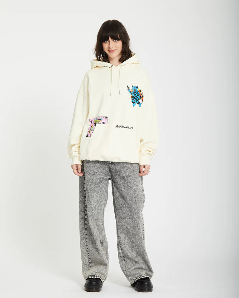 Load image into Gallery viewer, Volcom Unisex Bob Mollema 2 Hoodie Light Beige A4112506_LBG
