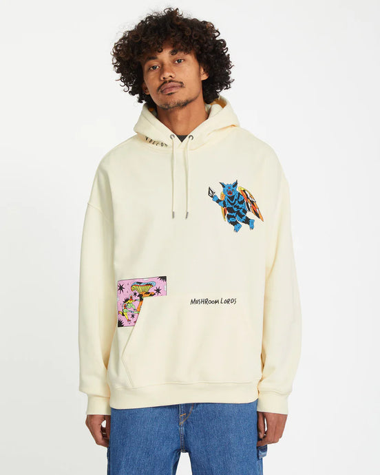 Volcom Unisex Bob Mollema 2 Hoodie Light Beige A4112506_LBG