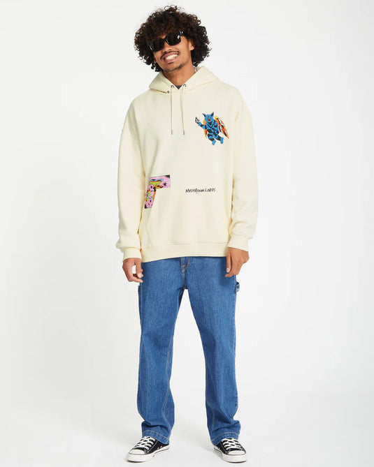 Volcom Unisex Bob Mollema 2 Hoodie Light Beige A4112506_LBG