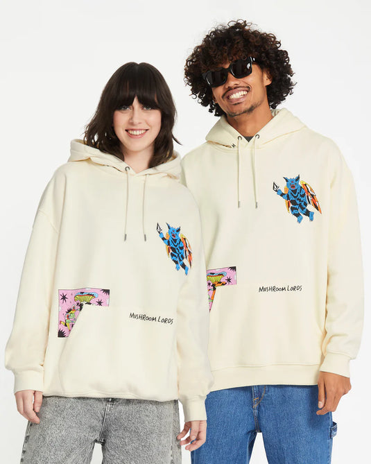 Volcom Unisex Bob Mollema 2 Hoodie Light Beige A4112506_LBG