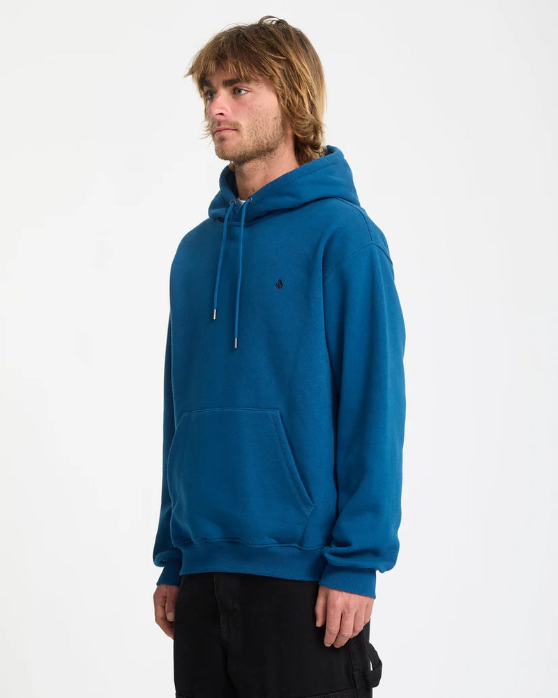 Load image into Gallery viewer, Volcom Men&#39;s Single Stone Hoodie Cosmic Blue A4112514-COS
