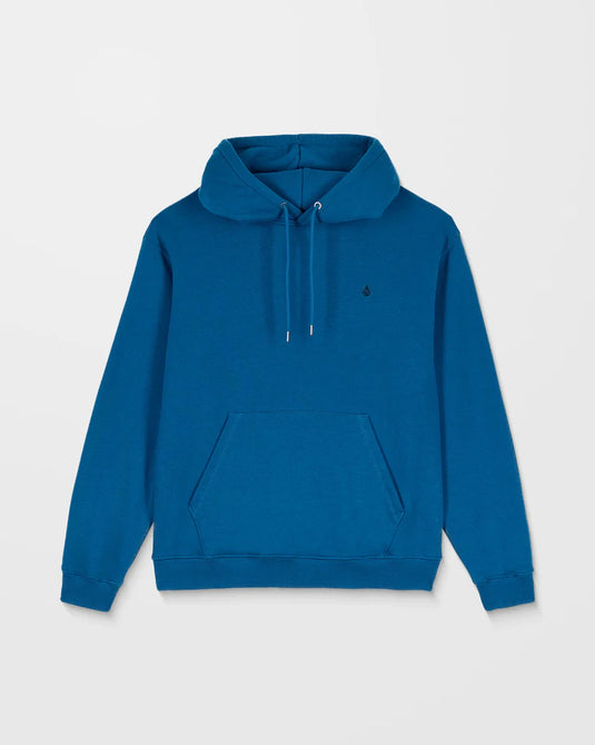 Volcom Men's Single Stone Hoodie Cosmic Blue A4112514-COS