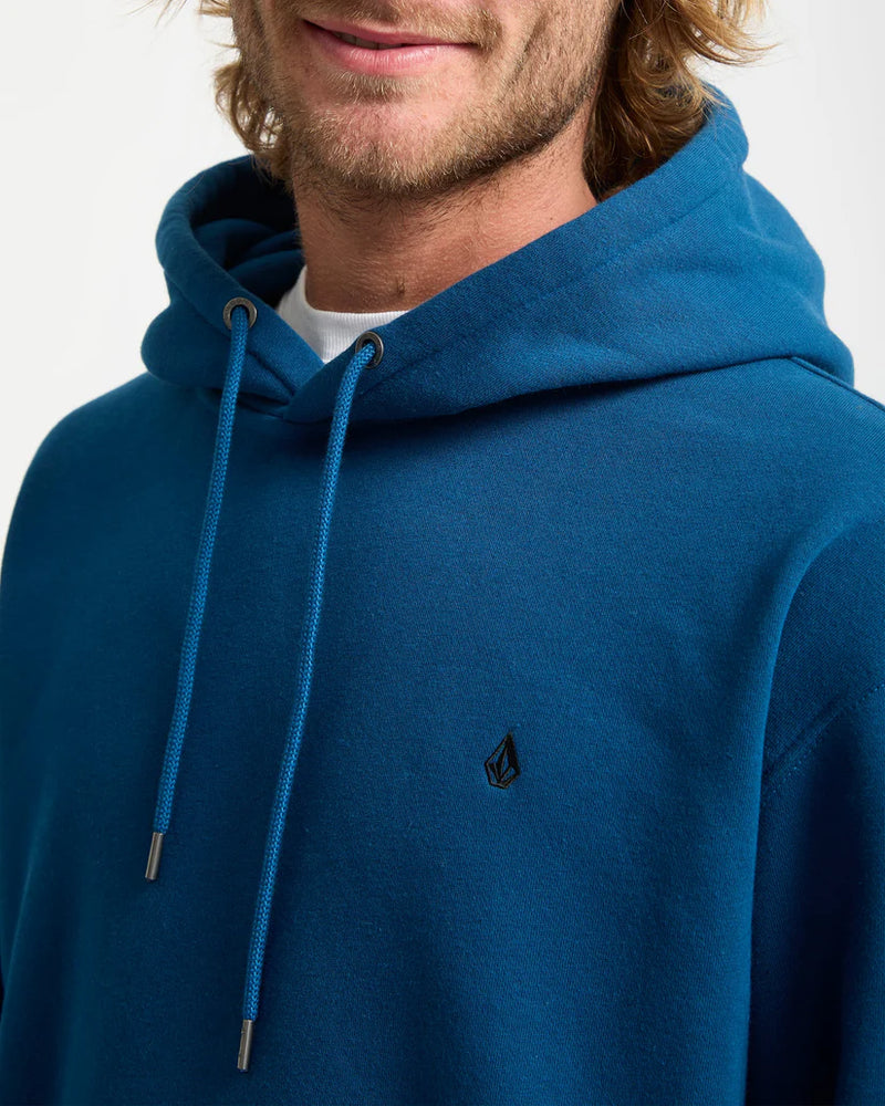 Load image into Gallery viewer, Volcom Men&#39;s Single Stone Hoodie Cosmic Blue A4112514-COS
