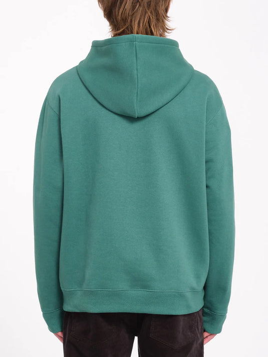 Volcom Men's Single Stone Hoodie Sea Green A4132418_SGN