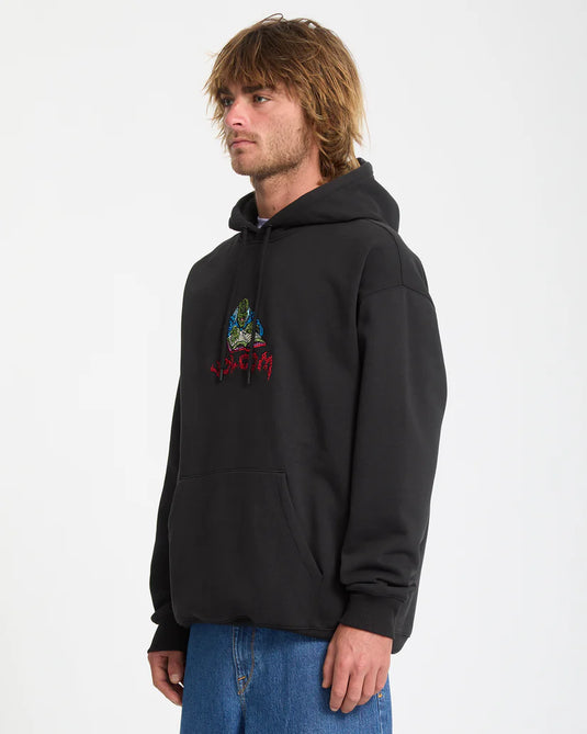 Volcom Men's JJ Villard Hoodie Black A4132504-BLK