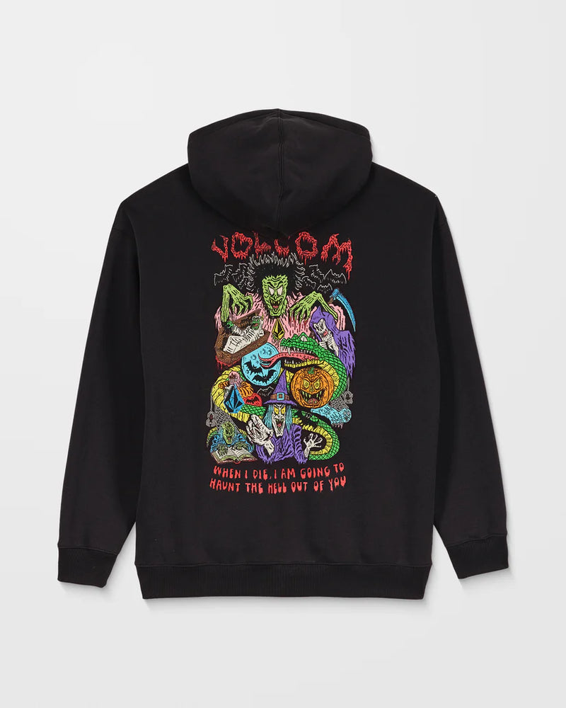Load image into Gallery viewer, Volcom Men&#39;s JJ Villard Hoodie Black A4132504-BLK
